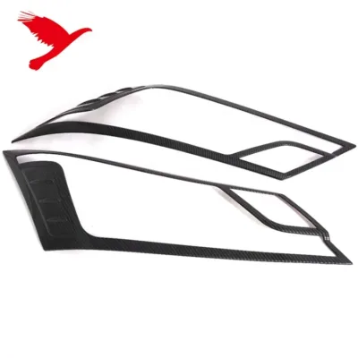 2016 D-MAX HEAD LIGHT COVER BLACK