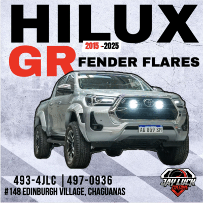 2022 TOYOTA HILUX GR SPORT STYLE FENDER FLARES